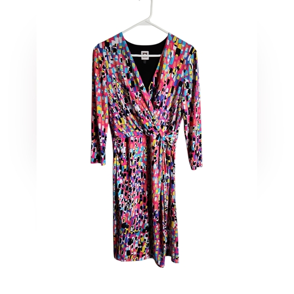Anne Klein Dresses & Skirts - Anne Klein size 10 Multicolor Patterned Dress